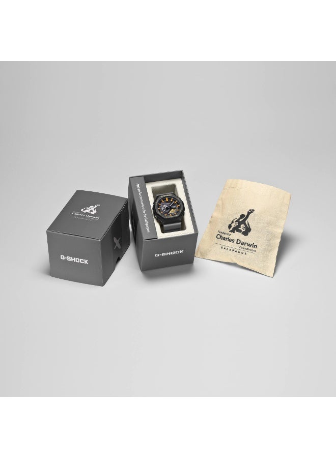 CASIO G-SHOCK Charles Darwin Foundation Collaboration Digital Men Watch GA-B2100DF-1ADR - Image 5